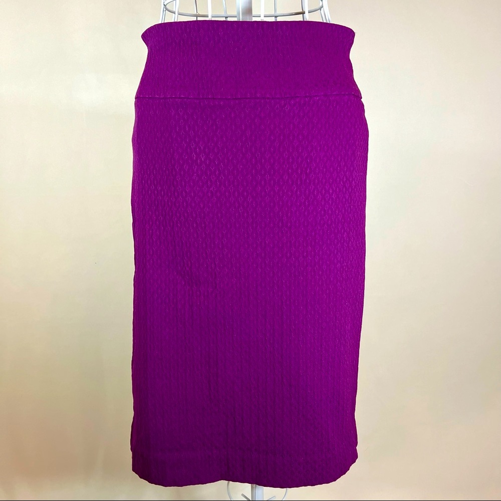 Purple Pencil Skirt